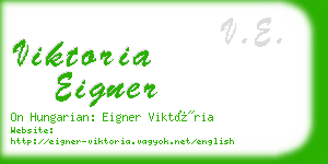 viktoria eigner business card